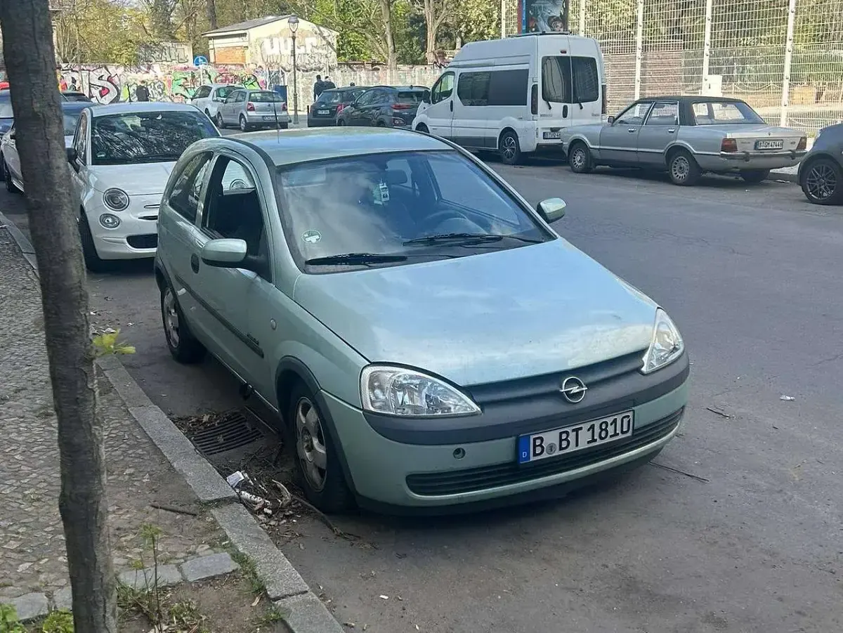 Gebraucht Opel Corsa 75 PS (55 kW) 2001 Grün Kleinwagen
