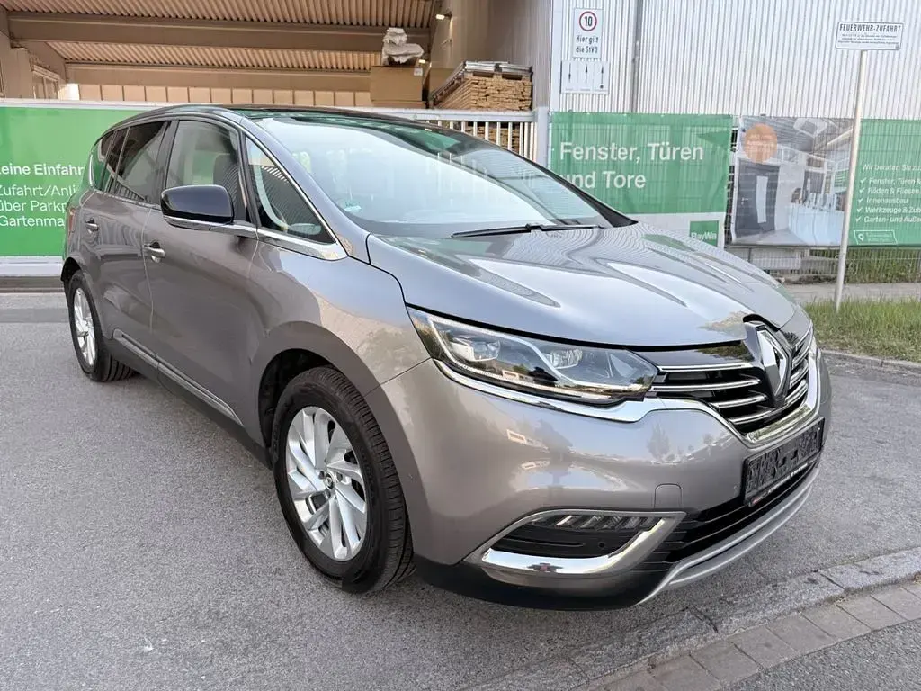 Gebraucht Renault Espace Intens 160 PS (117 kW) 2016 Grau Van / Kleinbus