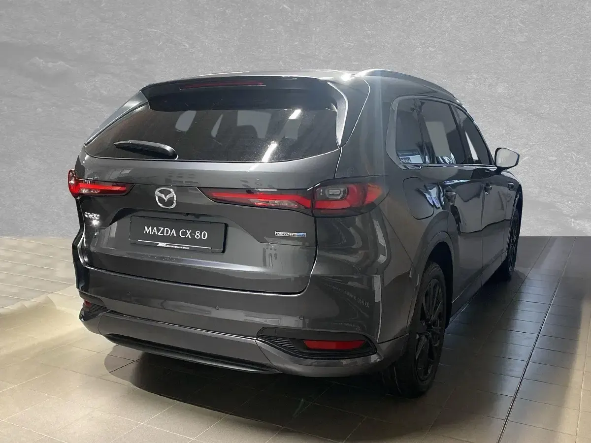 Neu Mazda CX-80 Homura-Line 328 PS (241 kW) 2025 Machine grey SUV
