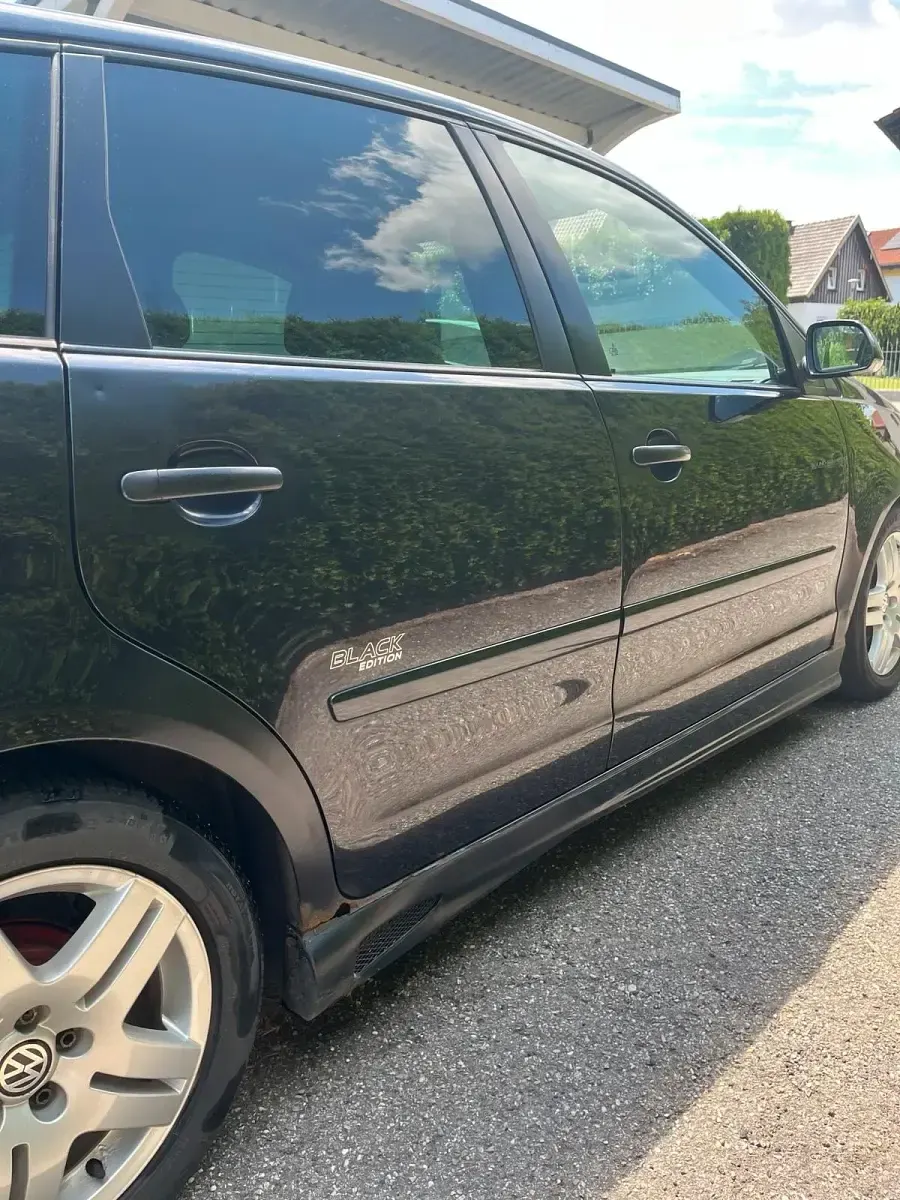 Gebraucht VW Polo 64 PS (47 kW) 2008 Schwarz Kleinwagen