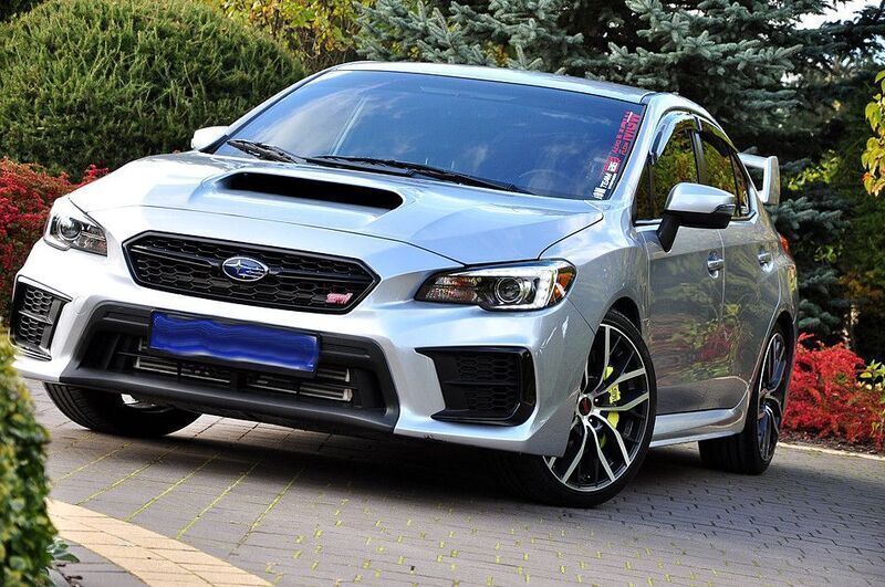 Blau Gebraucht 2020 Subaru WRX STI Limousine | 48.990 € (Fairer Preis) - Bild 1/4