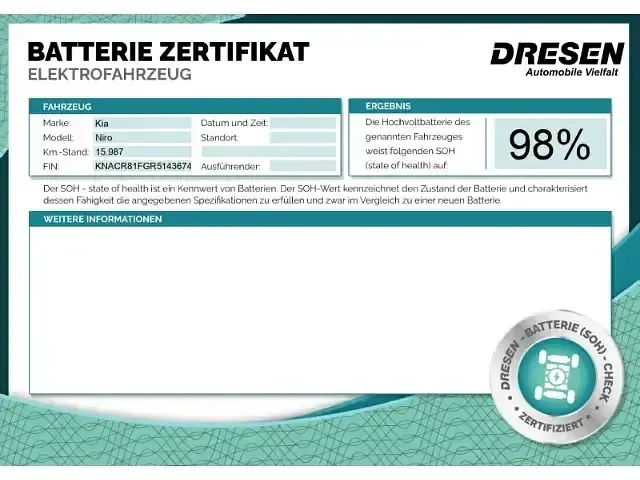 Gebraucht Kia Niro Spirit 182 PS (133 kW) 2025 Klg) stahlgrau met. (grau SUV