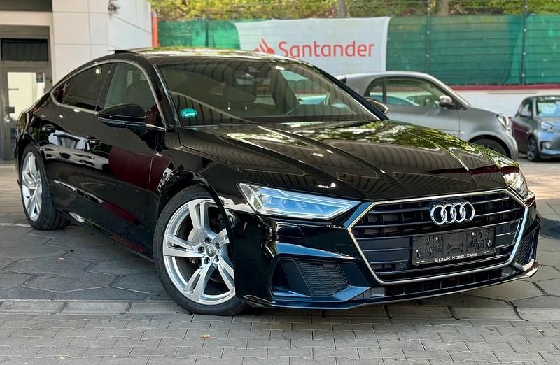 Schwarz Gebraucht 2020 Audi A7 S-Line Limousine | 35.950 € - Bild 1/4