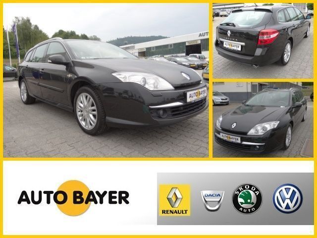 Schwarz metallic Gebraucht 2008 Renault Laguna III Initiale Kombi | 13.990 € - Bild 1/4