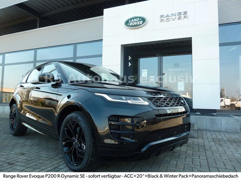 Santorini black Gebraucht 2022 Land Rover Range Rover evoque Black Edition SUV | 57.990 € - Bild 1/4