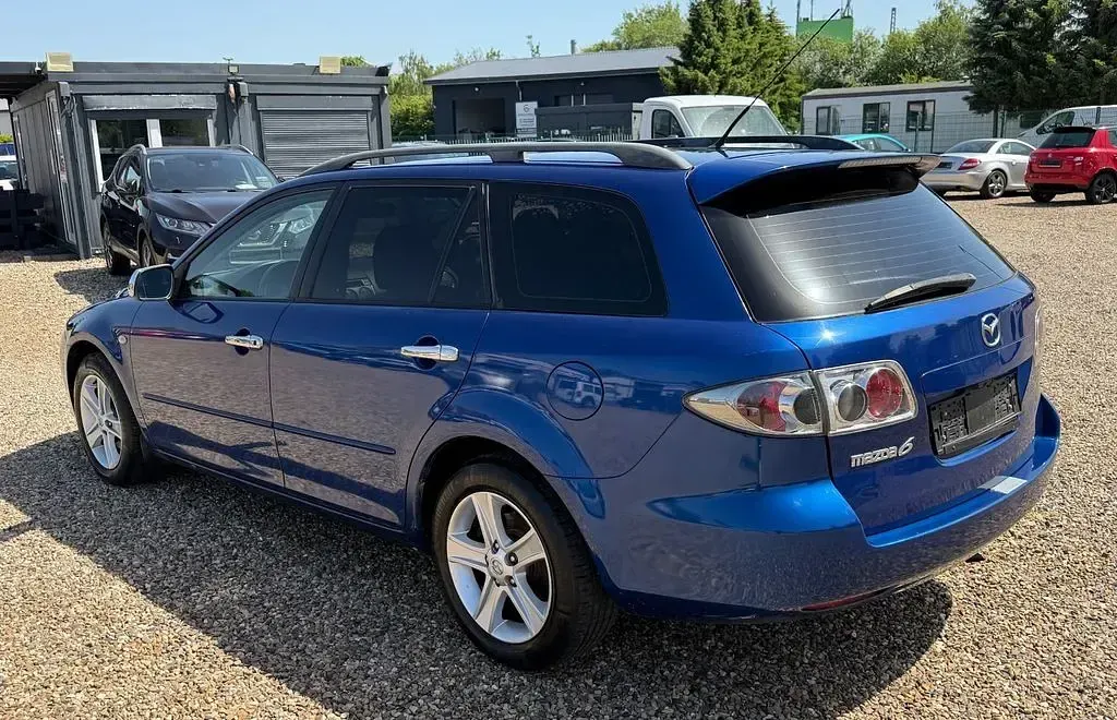 Gebraucht Mazda 6 Inclusive 120 PS (88 kW) 2007 Blau Kombi