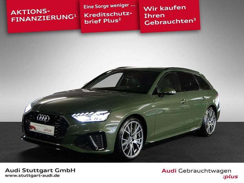Gebraucht Audi A4 S-Line 204 PS (150 kW) 2023 Distriktgrün metallic Kombi