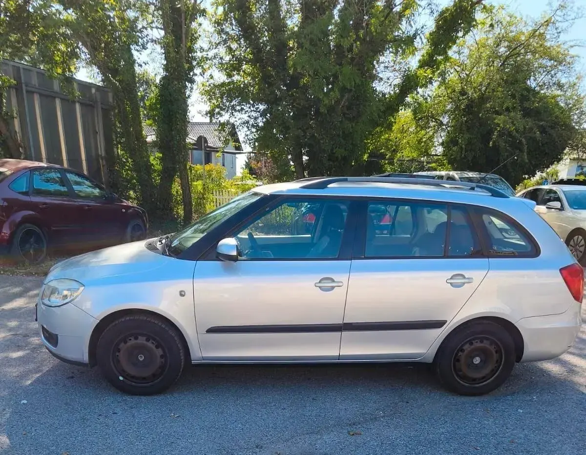 Gebraucht Skoda Fabia 86 PS (63 kW) 2008 Silber Kombi