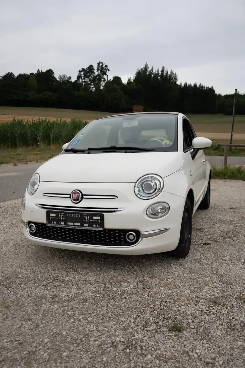 Gebraucht Fiat 500 86 PS (63 kW) 2017 Weiß Cabrio