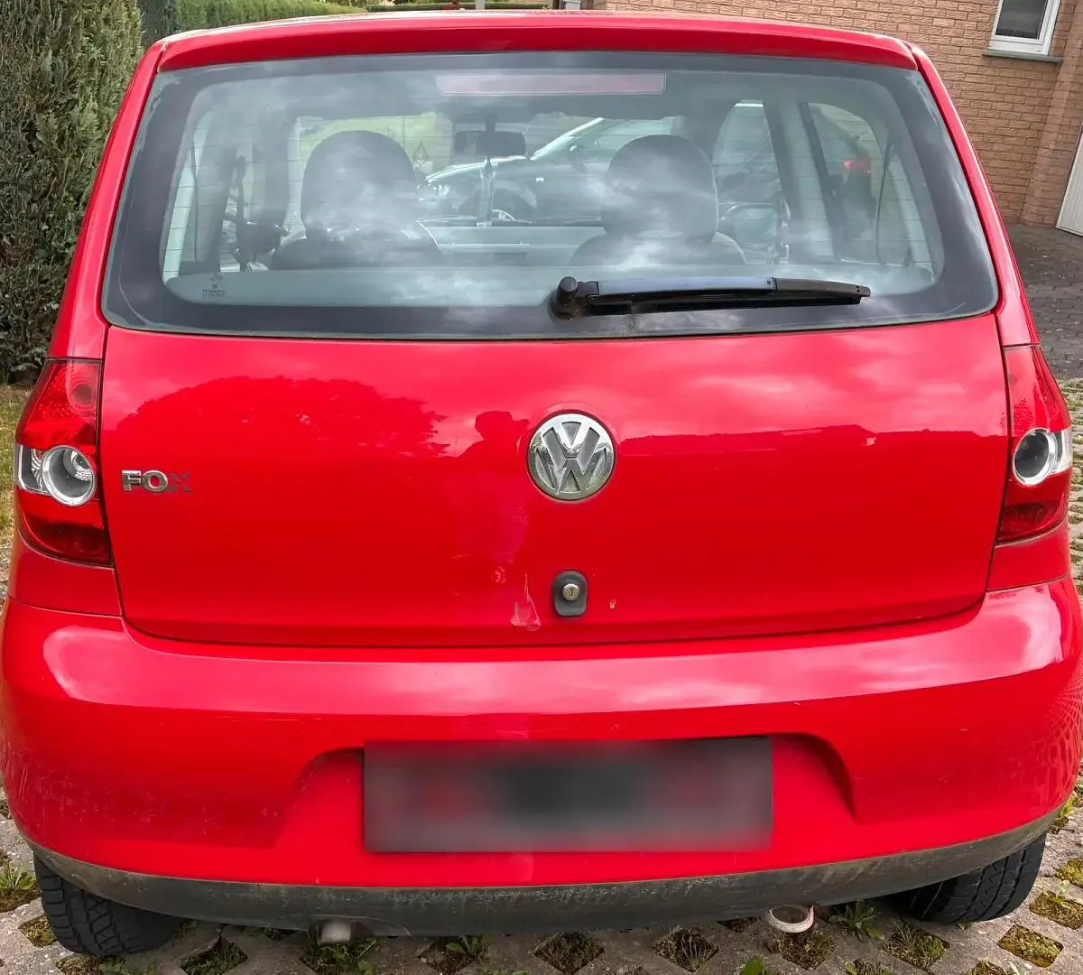 Gebraucht VW Fox 54 PS (39 kW) 2005 Rot Kleinwagen