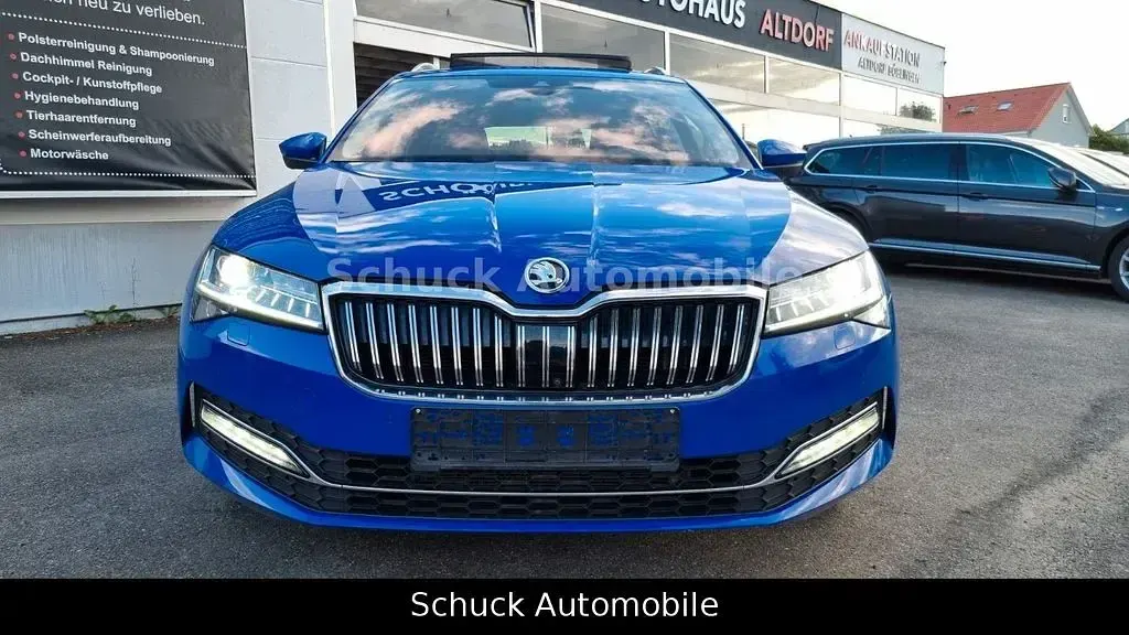 Gebraucht Skoda Superb Style 150 PS (110 kW) 2023 Blau Limousine