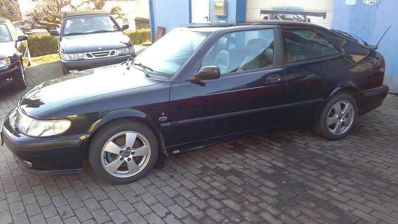 Gebraucht Saab 9-3 154 PS (113 kW) 2000 Schwarz Coupé