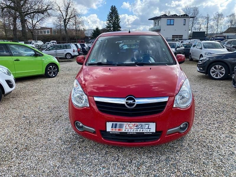 Gebraucht Opel Agila Edition 86 PS (63 kW) 2008 Rot Kleinwagen