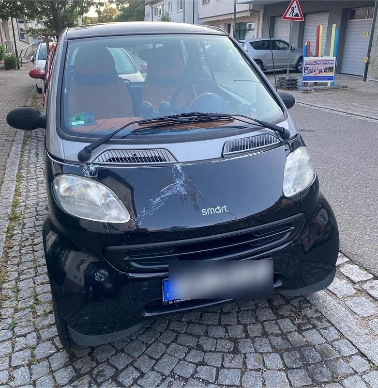 Schwarz Gebraucht 1999 Smart ForTwo Coupé Kleinwagen | 500 € (Guter Preis) - Bild 1/4