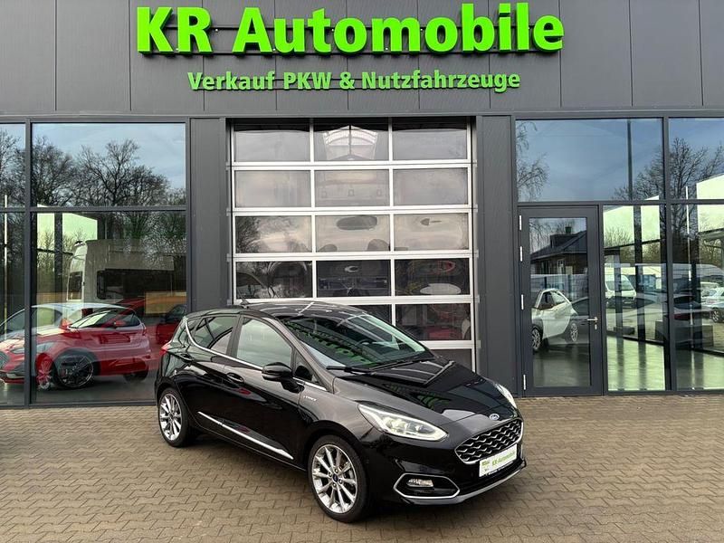 Schwarz Gebraucht 2022 Ford Fiesta Vignale Limousine | 15.690 € (Fairer Preis) - Bild 1/4