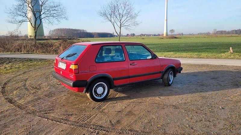 Gebraucht VW Golf II 70 PS (51 kW) 1990 Rot Kleinwagen