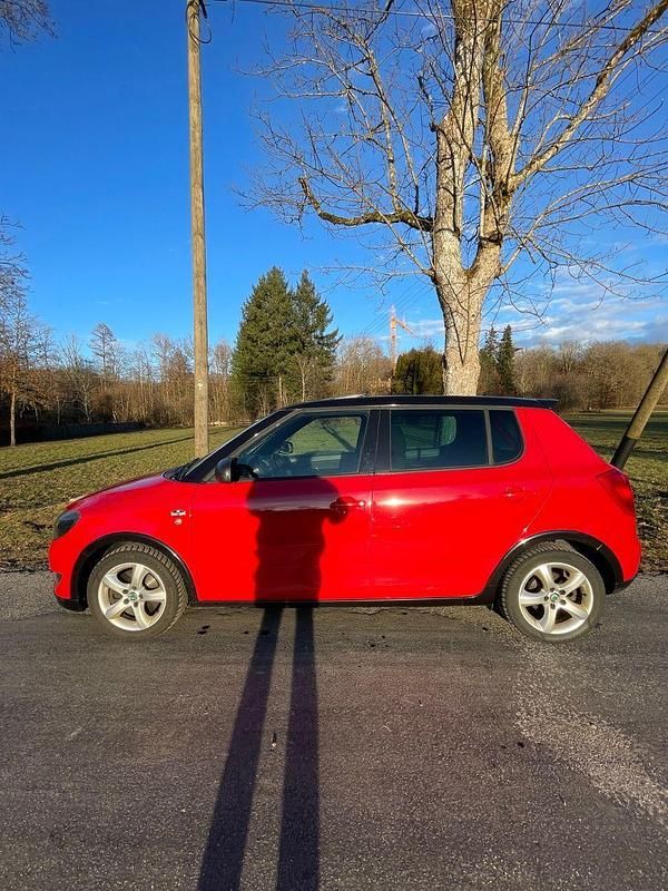 Gebraucht Skoda Fabia Monte Carlo 105 PS (77 kW) 2011 Rot Kleinwagen
