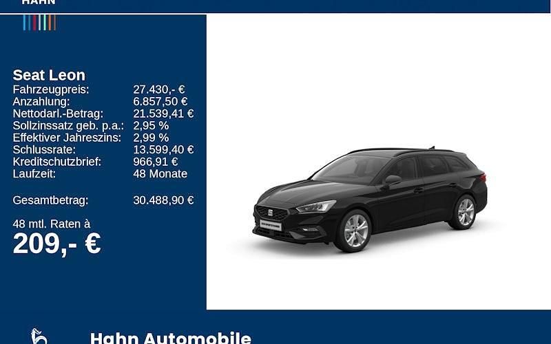 Gebraucht Seat Leon ST FR 150 PS (110 kW) 2025 Schwarz Kombi