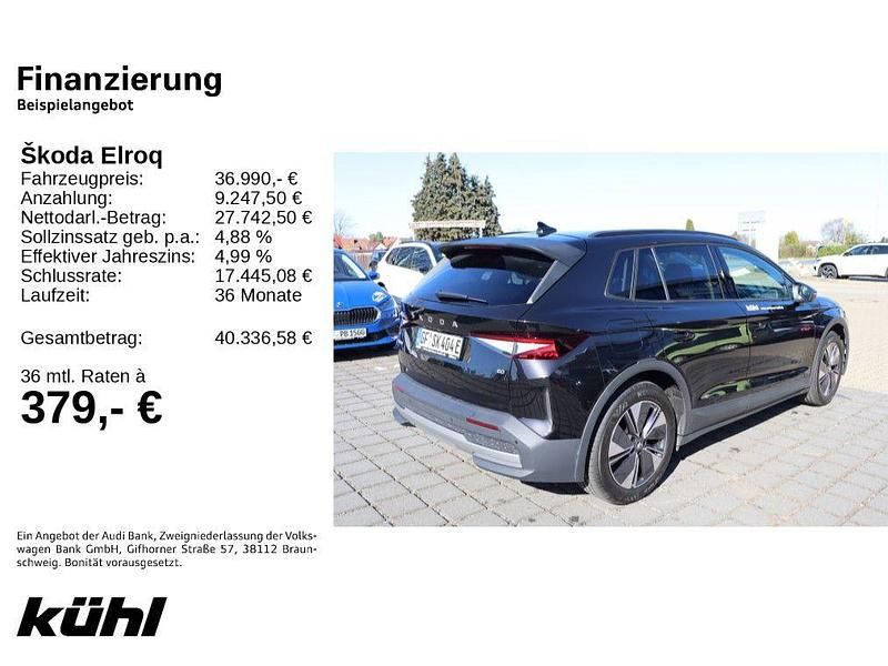 Gebraucht Skoda Elroq 150 kW (204 PS) 2025 Schwarz SUV