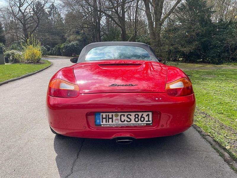 Gebraucht Porsche Boxster 220 PS (161 kW) 1999 Rot Cabrio