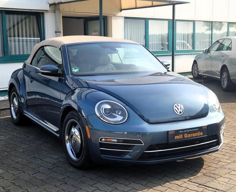 Blau Gebraucht 2018 VW Beetle Cabrio | 23.990 € (Etwas zu teuer) - Bild 1/4