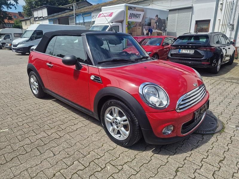 Rot Gebraucht 2013 Mini One Cabriolet Cabrio | 5.990 € (Fairer Preis) - Bild 1/4