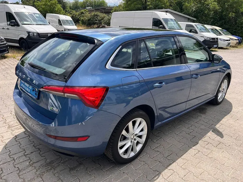 Gebraucht Skoda Scala Style 90 PS (66 kW) 2021 Blau Kleinwagen