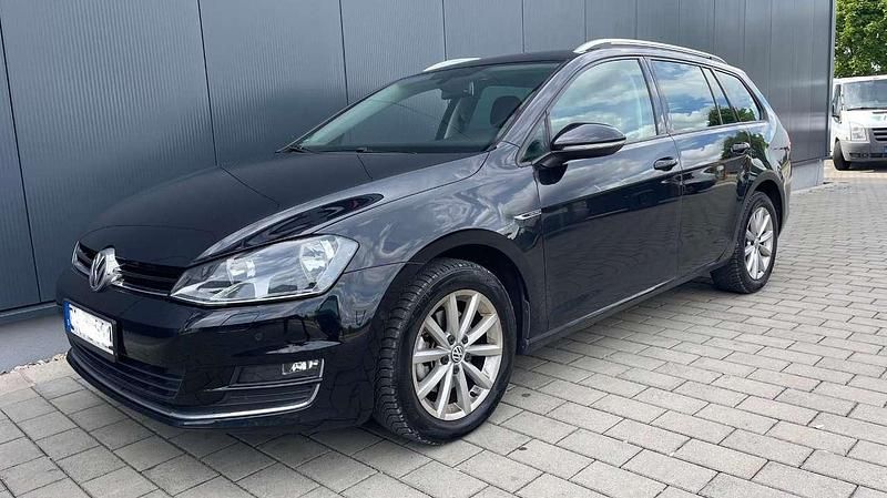 Schwarz Gebraucht 2015 VW Golf VII Kombi | 8.990 € (Superpreis) - Bild 1/4