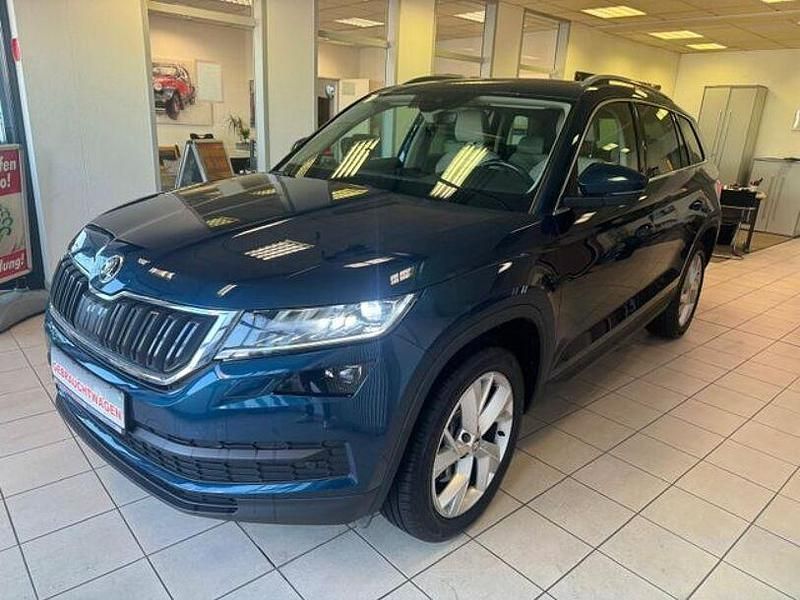 Blau Gebraucht 2017 Skoda Kodiaq Style SUV | 21.999 € (Fairer Preis) - Bild 1/4