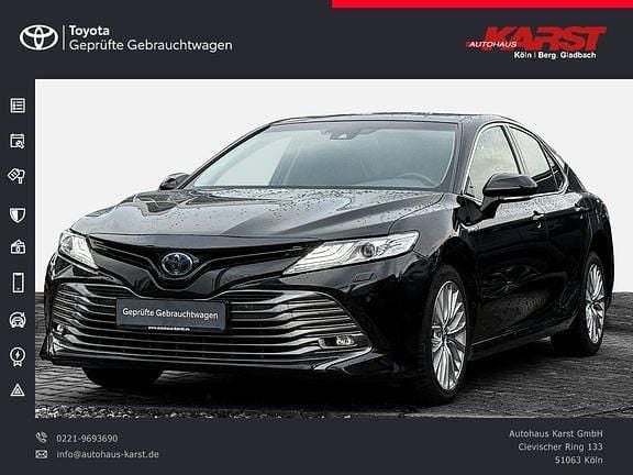 Tiefschwarz mica metallic Gebraucht 2019 Toyota Camry Executive Limousine | 22.390 € (Guter Preis) - Bild 1/4
