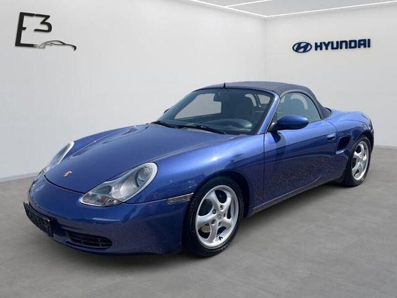 Blau Gebraucht 2000 Porsche Boxster Basis Cabrio | 19.800 € (Fairer Preis) - Bild 1/4