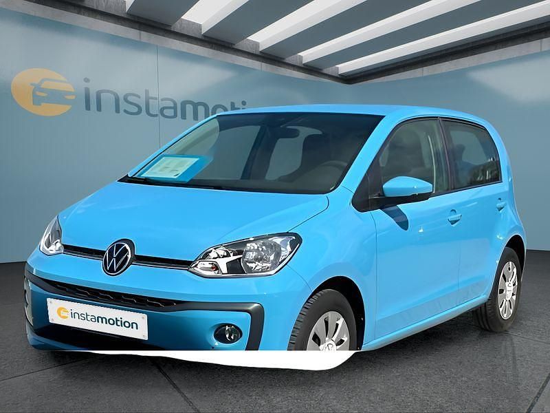 Second-hand VW up! 65 CP (47 kW) 2022 Albastru Hatchback