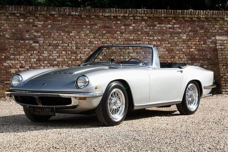 Silber Gebraucht 1965 Maserati Mistral Cabrio | 496.500 € - Bild 1/4