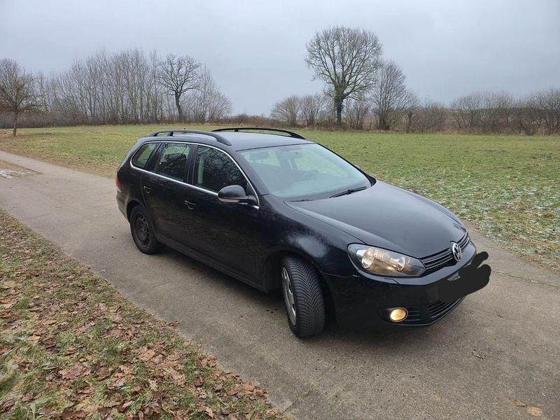 Gebraucht VW Golf VI Comfortline 122 PS (89 kW) 2011 Schwarz Kleinwagen