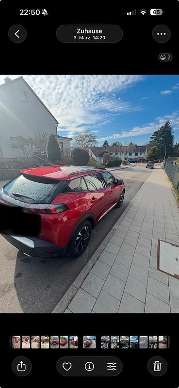 Gebraucht Peugeot 2008 2020 Rot SUV