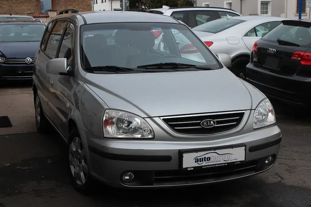 Gebraucht Kia Carens EX 126 PS (92 kW) 2003 Grau Van / Kleinbus