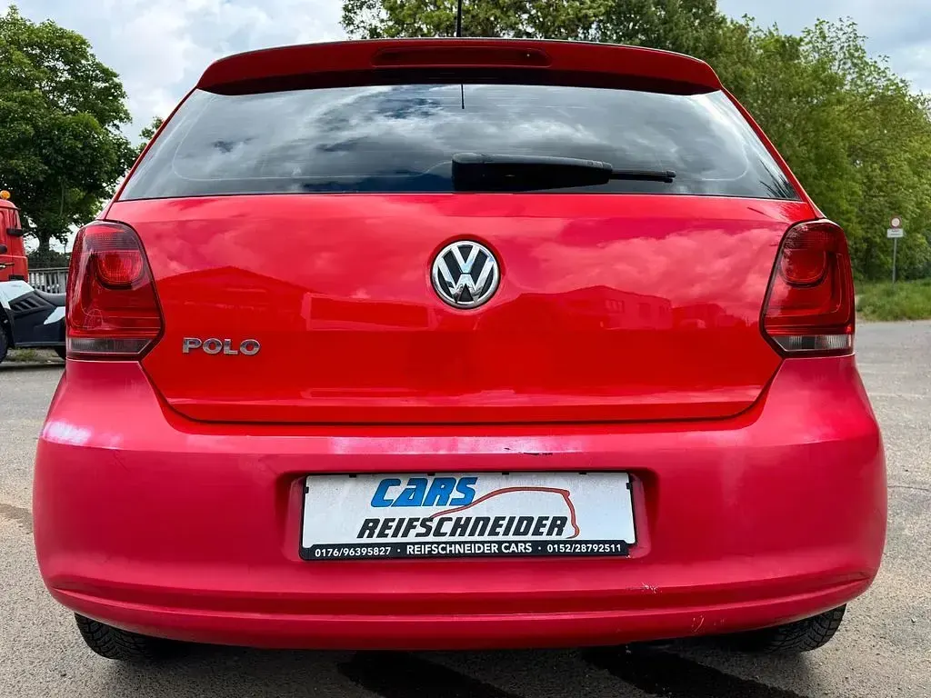 Brugt VW Polo Trendline 60 HK (44 kW) 2010 Rød Hatchback