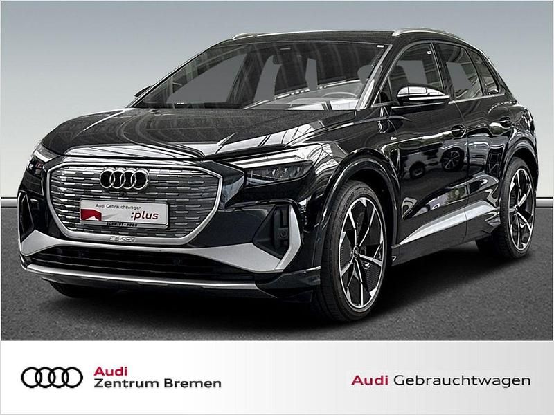 Schwarz Gebraucht 2022 Audi Q4 e-tron S-Line SUV | 34.450 € (Fairer Preis) - Bild 1/4