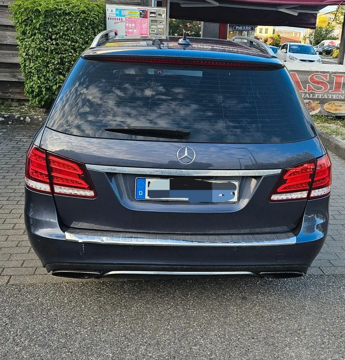 Usata Mercedes E250 204 CV (150 kW) 2014 Blu Station wagon