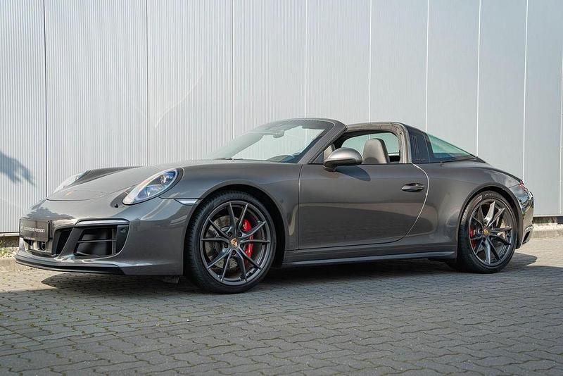 N0 achatgraumetallic Gebraucht 2018 Porsche 911 Targa 4 Cabrio | 129.890 € (Fairer Preis) - Bild 1/4