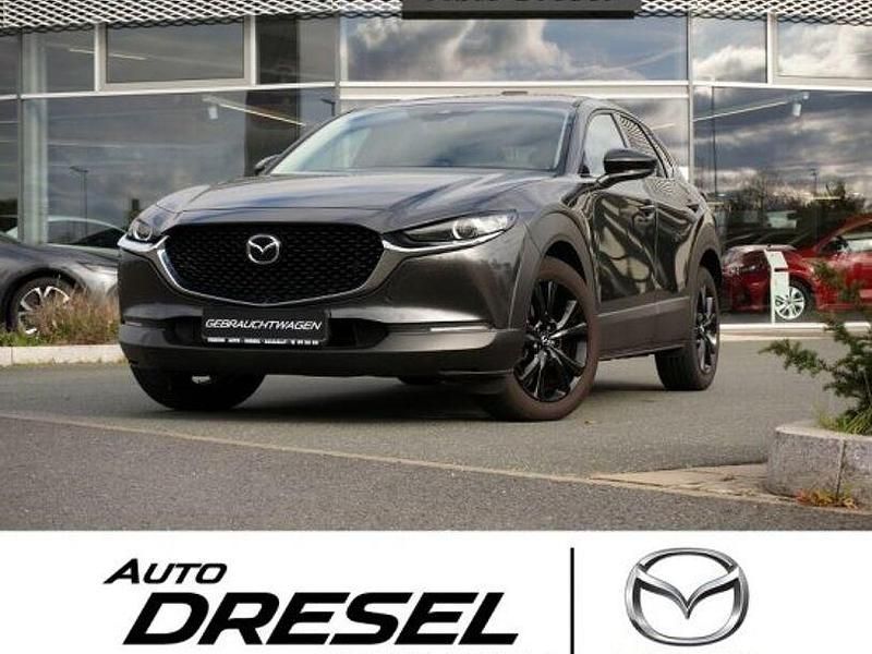 Machine gray Gebraucht 2022 Mazda CX-30 Homura-Line SUV | 21.550 € (Guter Preis) - Bild 1/4