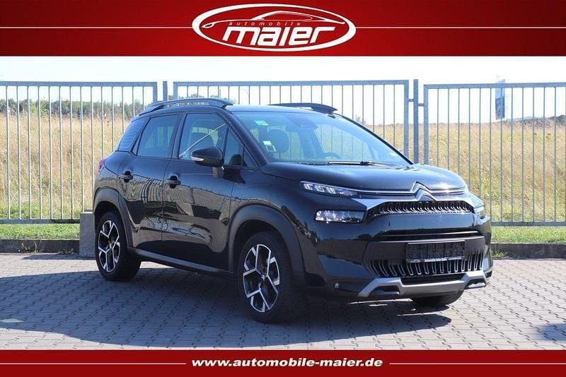 Schwarz Gebraucht 2023 Citroën C3 Aircross Shine SUV | 15.700 € (Superpreis) - Bild 1/4