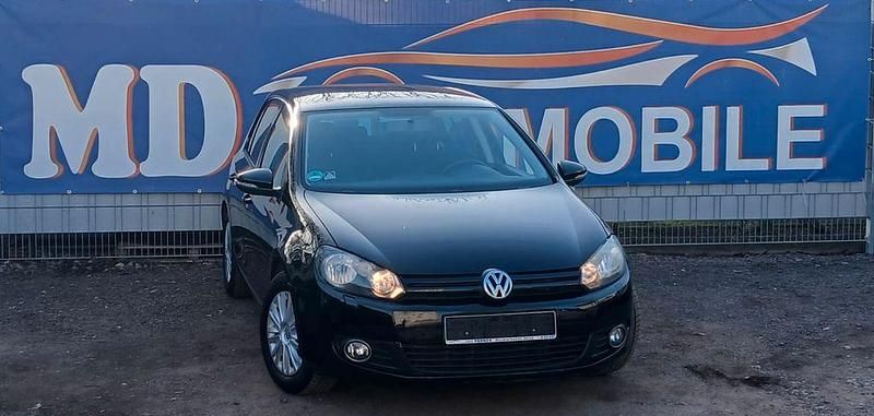 Gebraucht VW Golf VI Trendline 80 PS (58 kW) 2009 Schwarz Kleinwagen