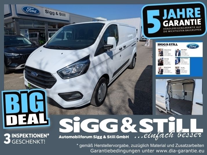 Frostweiß Gebraucht 2020 Ford Transit Custom Trend Limousine | 17.840 € (Guter Preis) - Bild 1/4