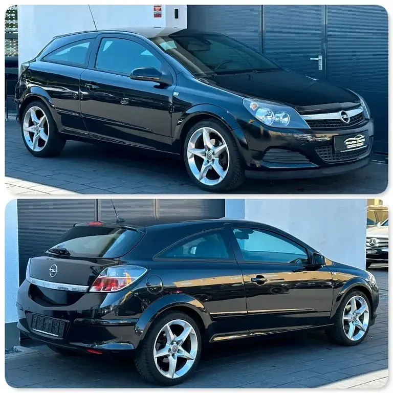 Gebraucht Opel Astra GTC Sport 140 PS (102 kW) 2008 Schwarz Kleinwagen