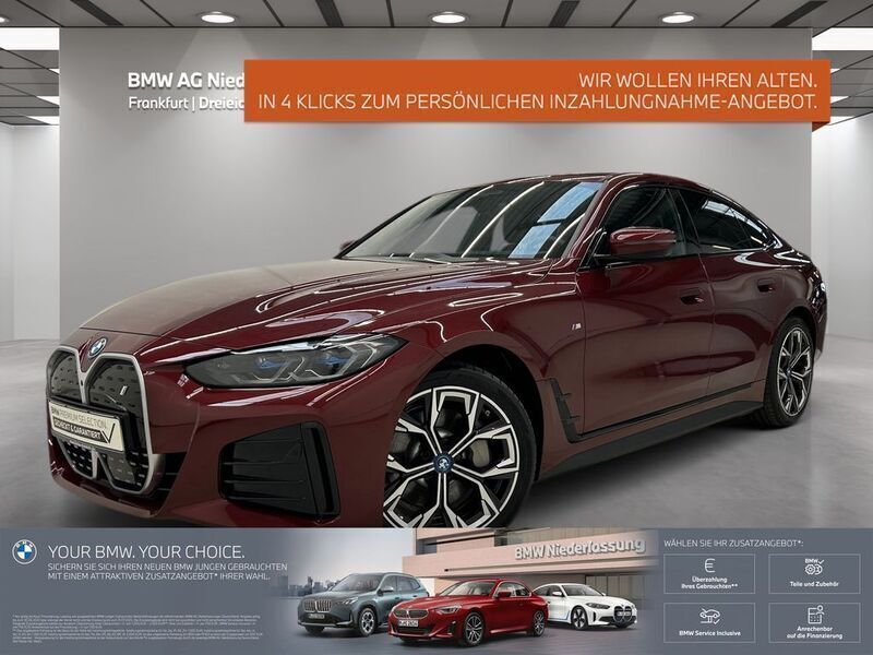 Rot Gebraucht 2024 BMW i4 M Sport Limousine | 48.950 € (Guter Preis) - Bild 1/3