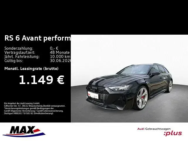 Gebraucht Audi RS6 Performance 630 PS (463 kW) 2025 Sebringschwarz kristalleffekt Kombi