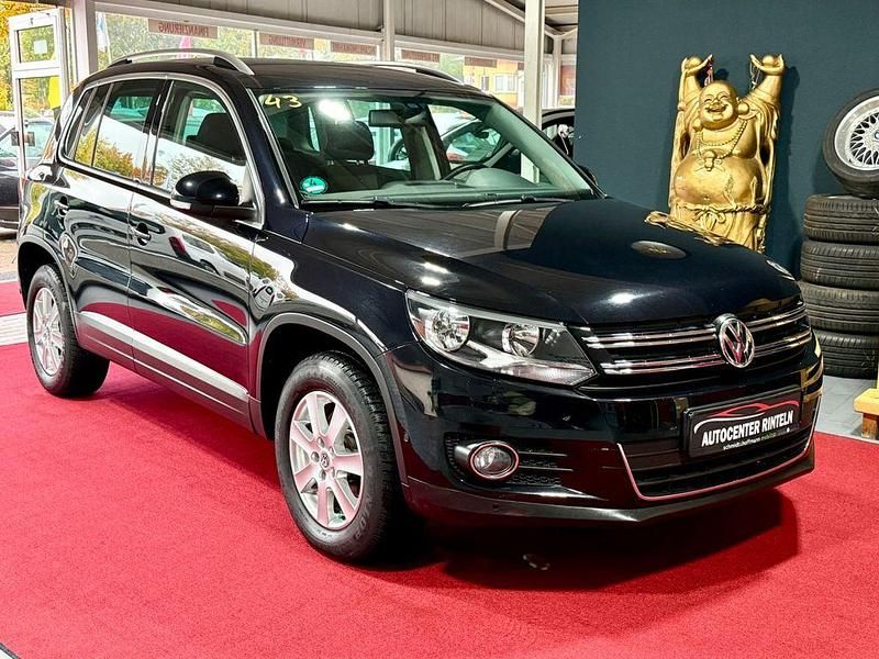 Schwarz Gebraucht 2014 VW Tiguan Sportline SUV | 12.490 € (Guter Preis) - Bild 1/4