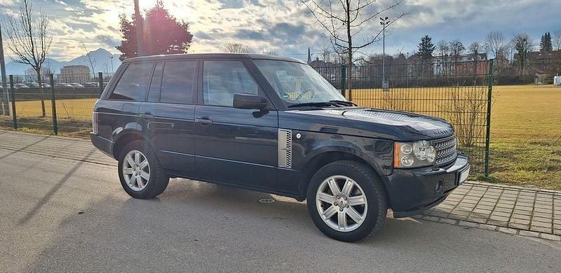 Schwarz Gebraucht 2008 Land Rover Range Rover Vogue SUV | 4.400 € (Superpreis) - Bild 1/4