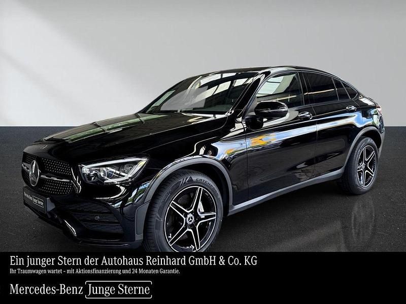 Schwarz Gebraucht 2020 Mercedes GLC400d AMG Coupé | 45.450 € (Fairer Preis) - Bild 1/4
